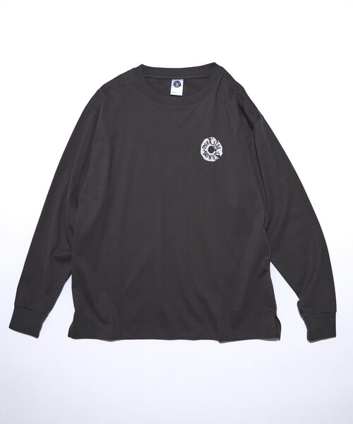 ホリデイ フリークスストア 別注 22SS Tシャツ 長袖 ロゴプリント 紺XL holiday - ホリデイ フリークスストア 別注 22SS Tシャツ 長袖 ロゴ