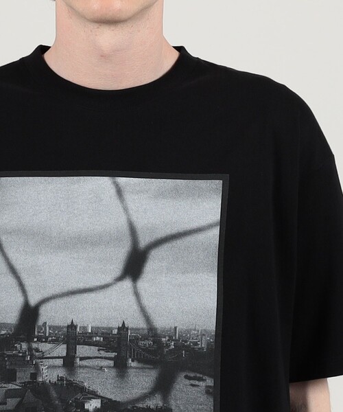 「THE INTERNATIONAL IMAGES」 半袖Tシャツ M ブラック系その他 メンズ_画像6