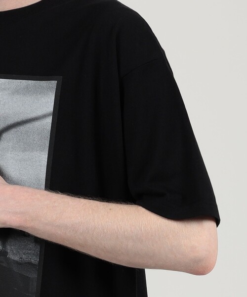 「THE INTERNATIONAL IMAGES」 半袖Tシャツ M ブラック系その他 メンズ_画像7