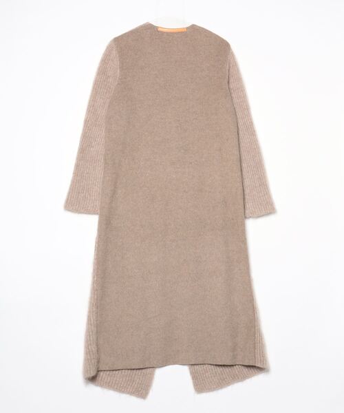 「muller of yoshiokubo」 ニットコート 36 ベージュ レディース_画像2