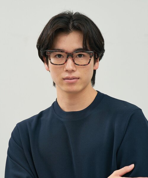 Zoff（ゾフ） 伊達メガネ メガネ 眼鏡 ウェリントン型 メガネ