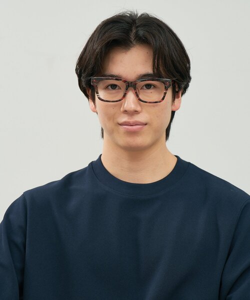 Zoff（ゾフ） 伊達メガネ メガネ 眼鏡 ウェリントン型 メガネ