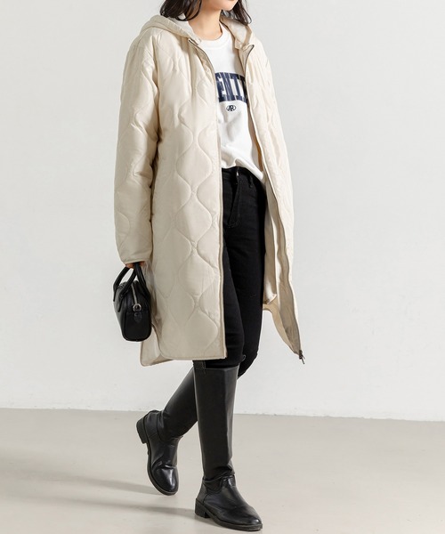 「DAY CLOSET」 コート M オフホワイト レディース_画像9