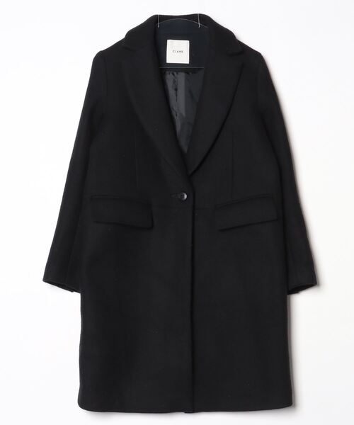 CLANE（クラネ） チェスターコート 1 ブラック レディース : ZOZOTOWN