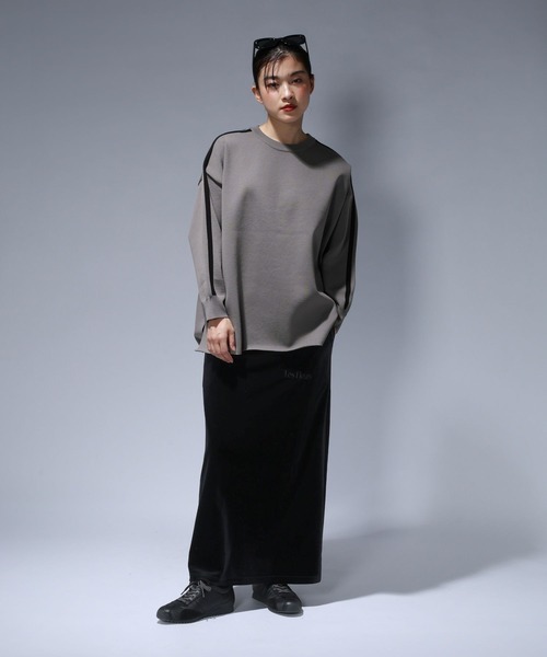 JEANASIS（ジーナシス） ニット セーター 「Les Fleurs」ラインプル