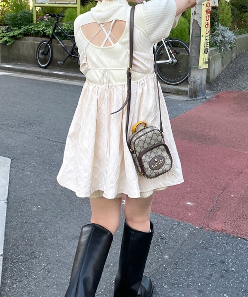 「Alley by w closet」 ノースリーブチュニック FREE ライトブルー レディース_画像6