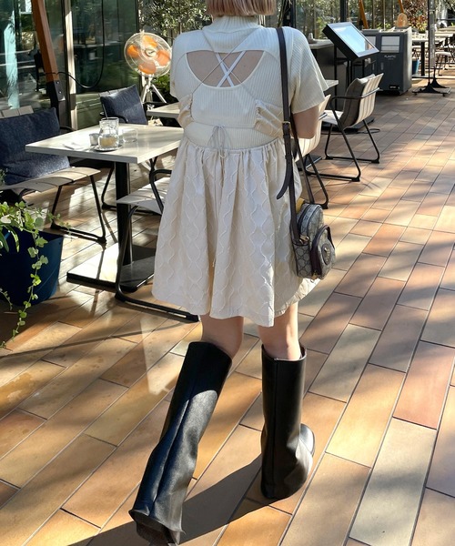 「Alley by w closet」 ノースリーブチュニック FREE ライトブルー レディース_画像7