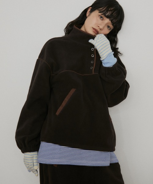 MERLOT（メルロー） スナップボタンフリース/セットアップ対応