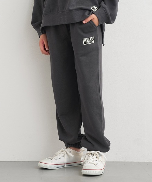 coca（コカ） パンツ キッズ ネームスウェットジョガーパンツ キッズ