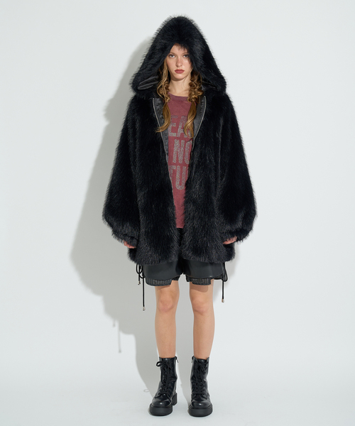 コート アウター ANNA SUI NYC / アナスイエヌワイシー ファーコート