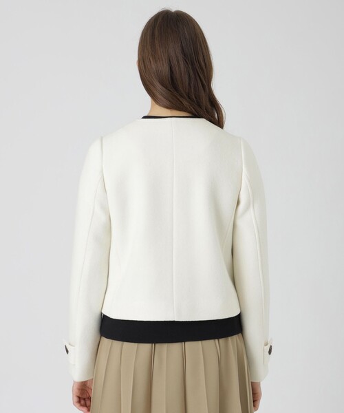 BLUE LABEL CRESTBRIDGE ホワイトジャケット 38 BLUE LABEL CRESTBRIDGE（ブルーレーベルクレストブリッジ