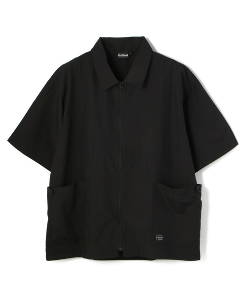 「WILD THINGS」 半袖シャツ MEDIUM オリーブ メンズの画像