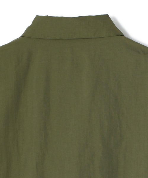 「WILD THINGS」 半袖シャツ MEDIUM オリーブ メンズの画像