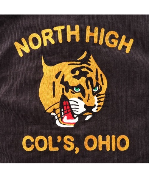 「HOUSTON」 コーデュロイジャケット MEDIUM オリーブドラブ メンズ_画像8