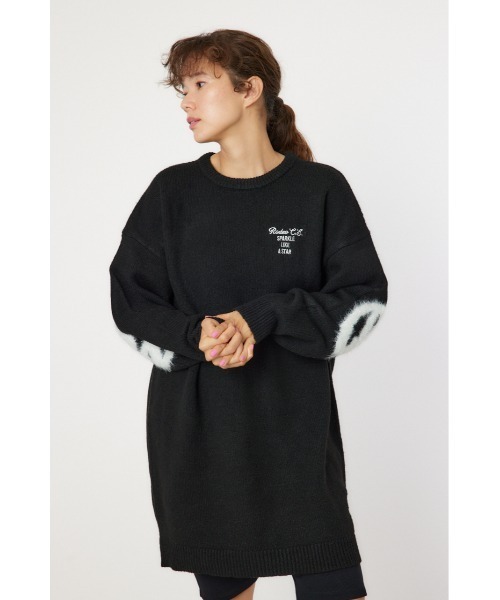 「RODEO CROWNS WIDE BOWL」 ニットワンピース FREE ブラック レディース_画像2