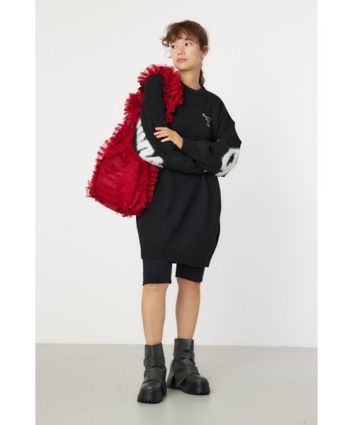 「RODEO CROWNS WIDE BOWL」 ニットワンピース FREE ブラック レディース_画像4