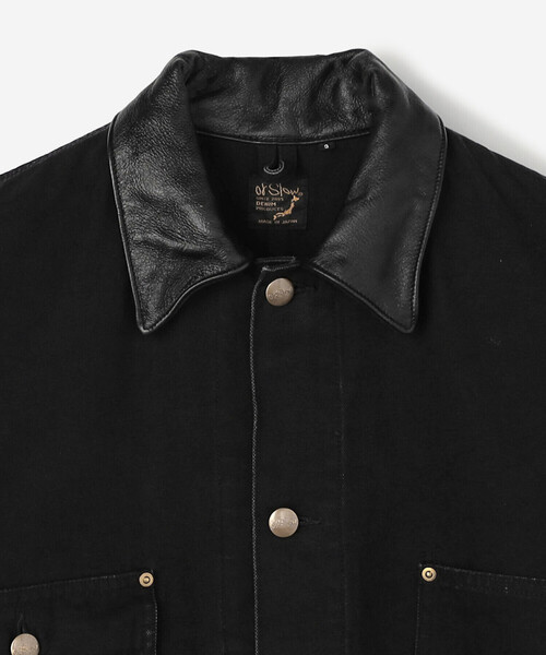 未使用 フリークス別注 黒色orslow オアスロウデニムカバーオール 1 楽天市場】orSlow オアスロウ 01-6034-D61S Loose Fit Coverall ルーズ