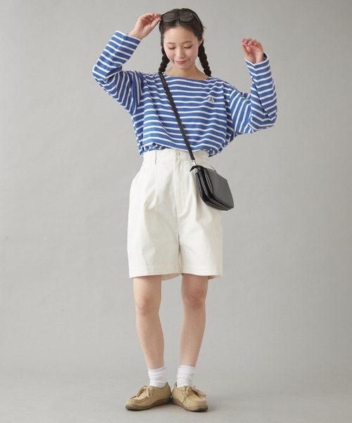 「GEVACO」 長袖カットソー SMALL ブラウン レディース_画像4