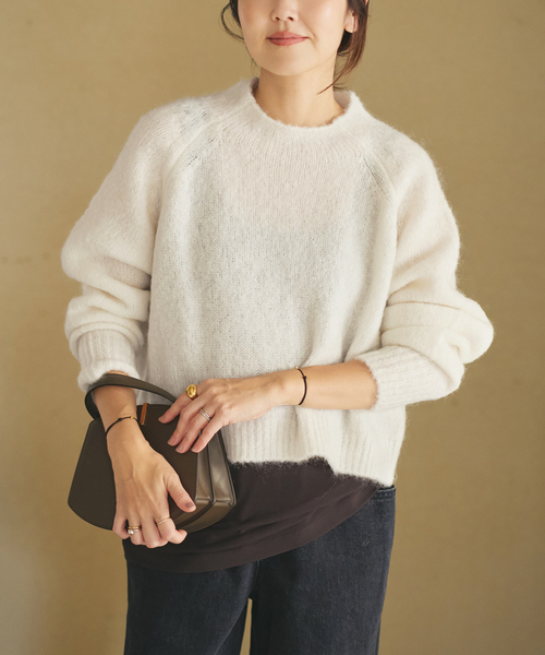 plage（プラージュ） ニット セーター mohair mix YOU ニット