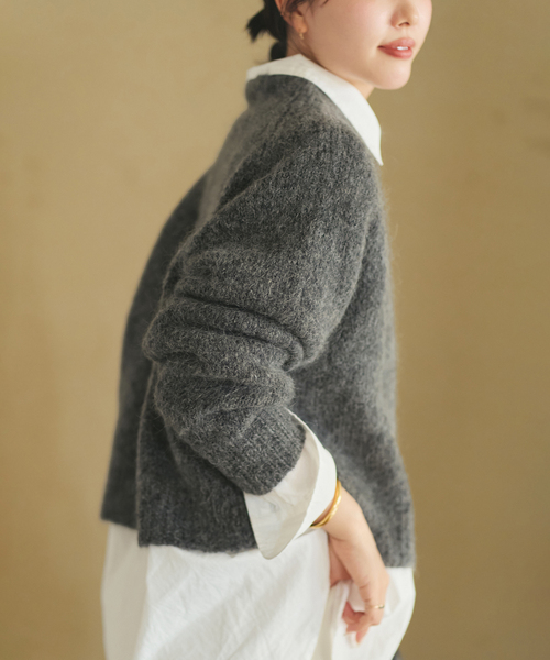 plage（プラージュ） ニット セーター mohair mix YOU ニット