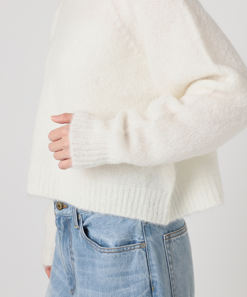 plage（プラージュ） ニット セーター mohair mix YOU ニット