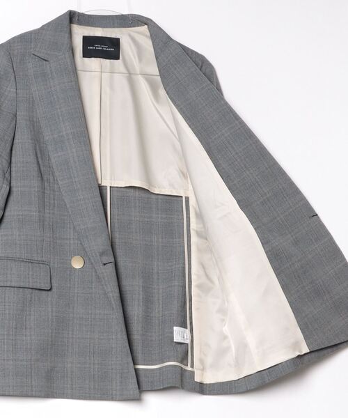 【新品】GREEN LABEL RELAXING スラブシングルジャケット 40 size SHORTあり］スラブ シングル 1B ジャケット ―ウォッシャブル・防シワ―