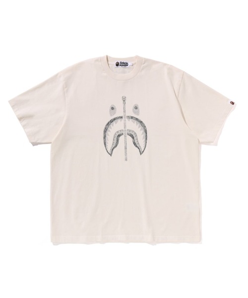 A BATHING APE（アベイシングエイプ） tシャツ GARMENT DYE SHARK