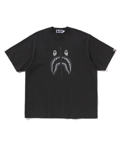 A BATHING APE（アベイシングエイプ） tシャツ GARMENT DYE SHARK