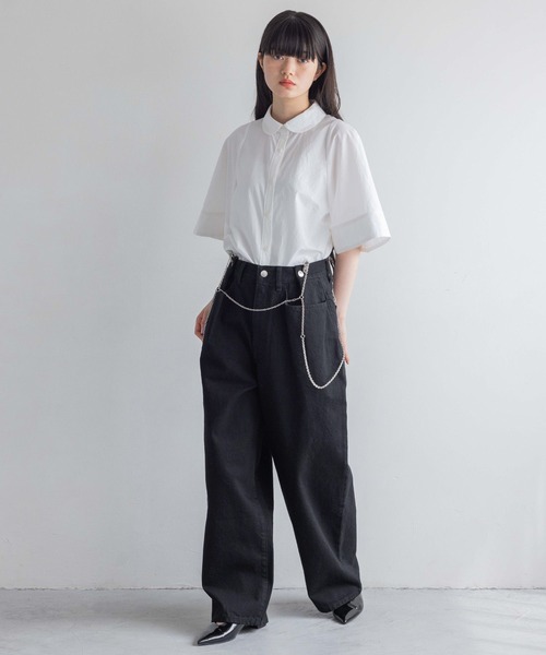 「yuw」 サスペンダー FREE シルバー レディース_画像7