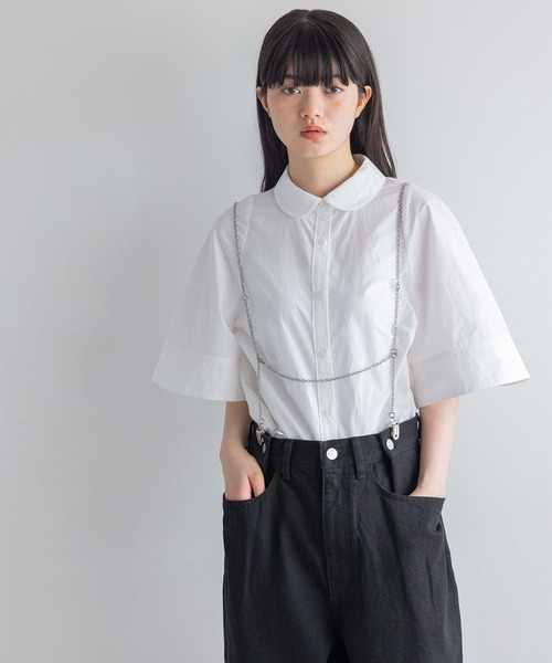 「yuw」 サスペンダー FREE シルバー レディース_画像9