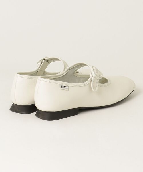 CAMPER（カンペール） フラットパンプス 24.0cm ホワイト レディース