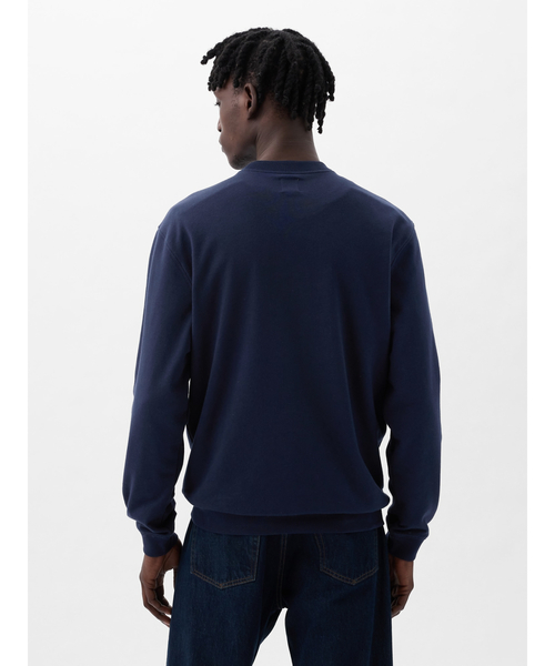 「GAP」 スウェットカットソー X-SMALL ブラック メンズ_画像2
