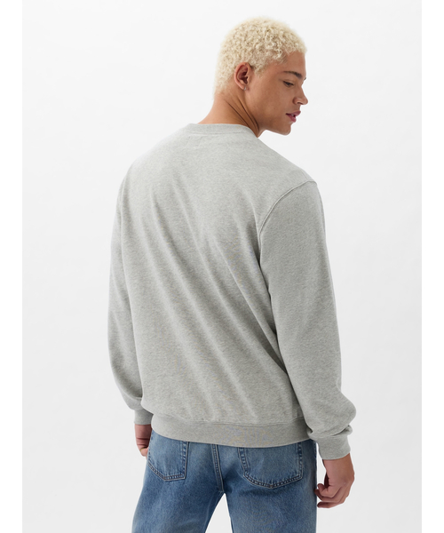 「GAP」 スウェットカットソー X-SMALL ブラック メンズ_画像3