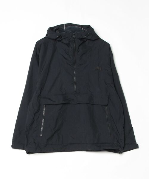 HELLY HANSEN」 ワンポイントマウンテンパーカー S ブラック 