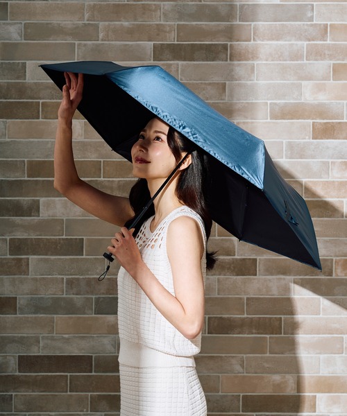 estaa（エスタ） 完全遮光 日傘 折りたたみ傘 折り畳み 軽量 晴雨兼用