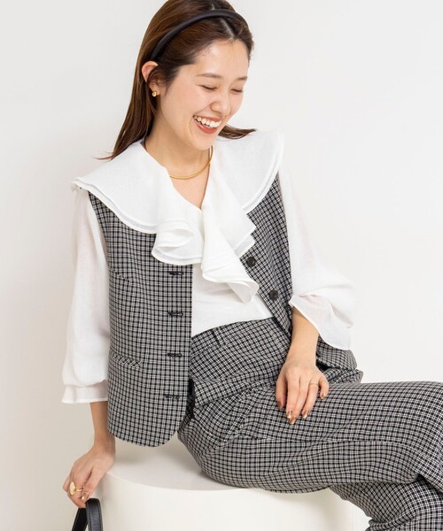 NOLLEY'S（ノーリーズ） ベスト ジレ 「セットアップ対応