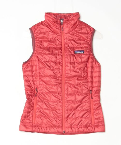 patagonia（パタゴニア） ベスト X-SMALL レッド レディース