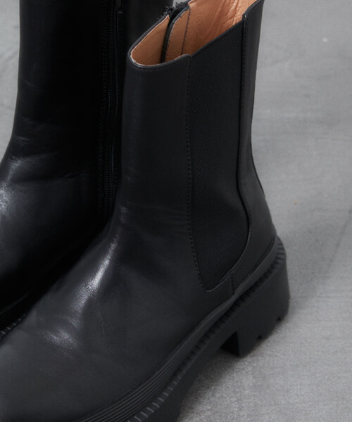 「ATELIER BRUGGE」 ブーツ M ブラック レディース_画像8