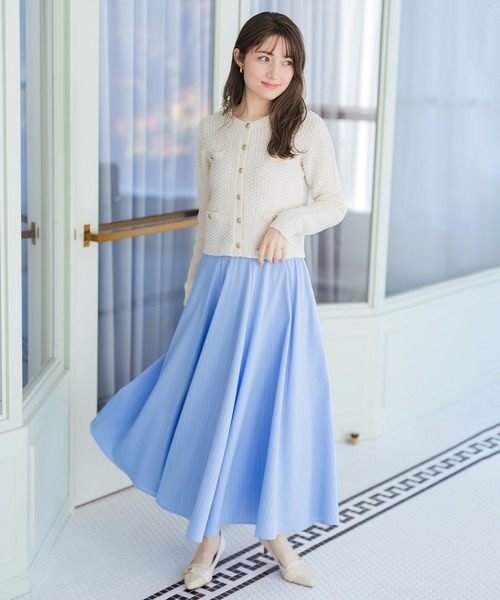 MISCH MASCH（ミッシュマッシュ） スカート 2026春夏新作 ストライプ