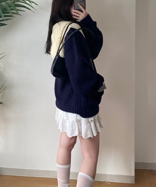 「nemne store」 ジップアップパーカー MEDIUM ピンク レディース_画像2