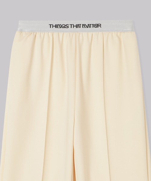 「THINGS THAT MATTER」 イージーパンツ 1 ブラック レディース_画像9