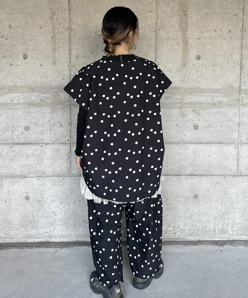 「HOGAN RANCH WEAR」 半袖ブラウス 160cm グリーン レディース_画像7