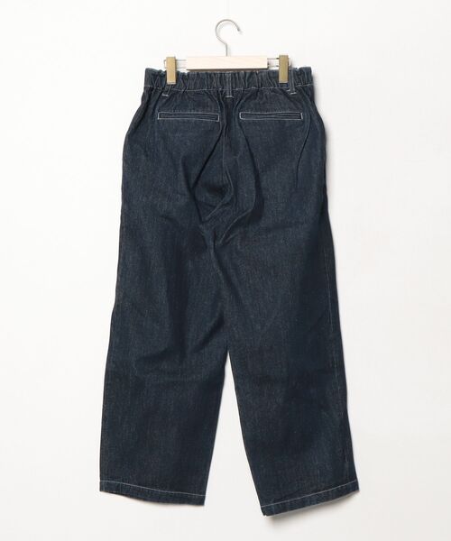 WYM CURVED FLARE BAGGY DENIMインディゴブルー 【デ ニ ム が や べ 