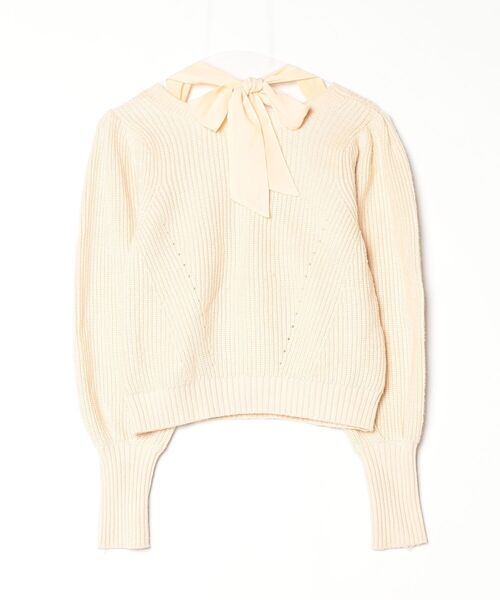 「SUPREME.LA.LA.」 長袖ニット MEDIUM オフホワイト レディース_画像2