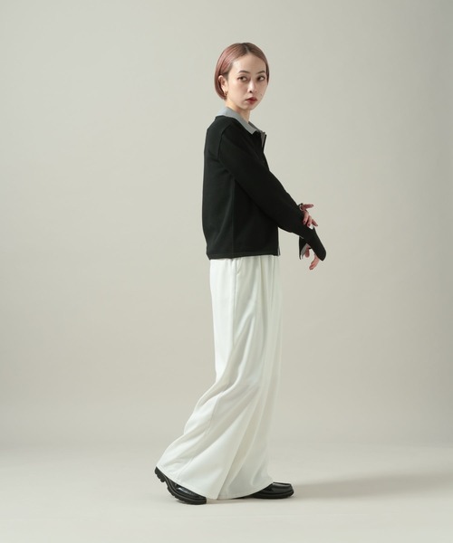 meiページ PAGEBOY（ページボーイ） ワイドパンツ スラックス パンツ 「mei企画