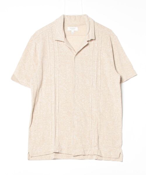 「BANANA REPUBLIC FACTORY STORE」 半袖シャツ X-LARGE ベージュ メンズ_画像3