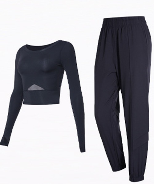 「HYSSHOP」 セットアップ M ブラック レディース_画像4