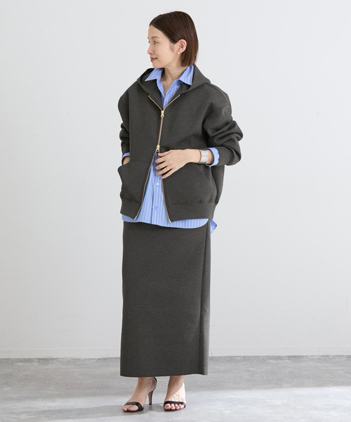 IENA（イエナ） スカート 「セットアップ対応」ダンボールニット