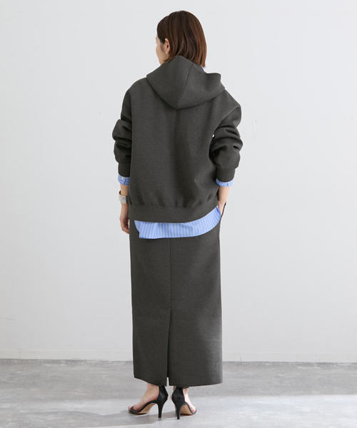 adidas ⭐︎パーカー＆スカート⭐︎セットアップ⭐︎ダンボールニット IENA（イエナ） スカート 「セットアップ対応」ダンボールニット
