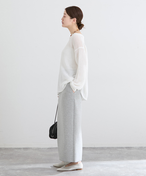 IENA（イエナ） スカート 「セットアップ対応」ダンボールニット